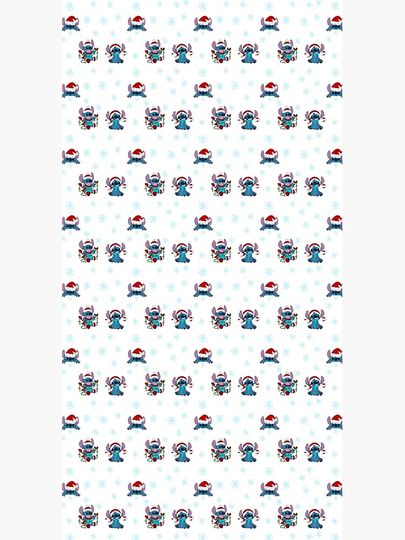 Disney Cute Stitch Christmas Duffel Bag