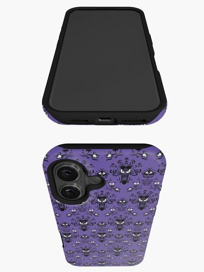 Haunted Mansion Wallpaper Pattern iPhone Case
