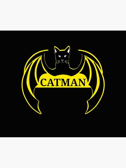 catman of the night Mouse Pad