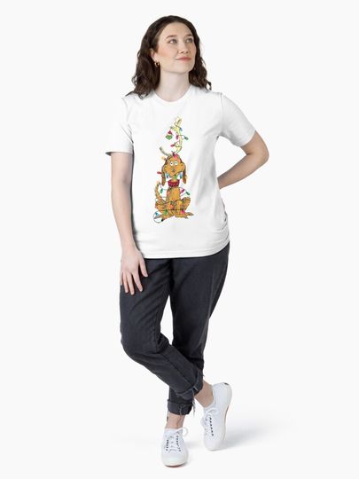 Dog Christmas Light Essential T-Shirt