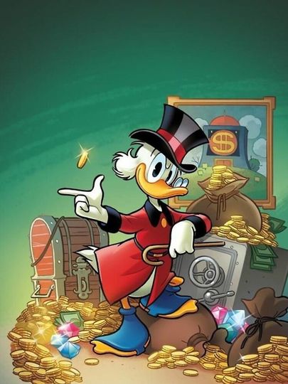 Scrooge McDuck iPhone Case