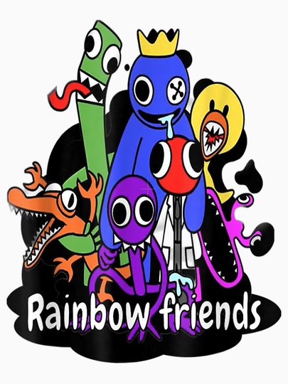 Rainbow Friends  Pullover Hoodie, Gift for Fan