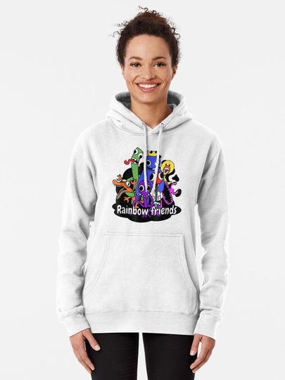 Rainbow Friends  Pullover Hoodie, Gift for Fan