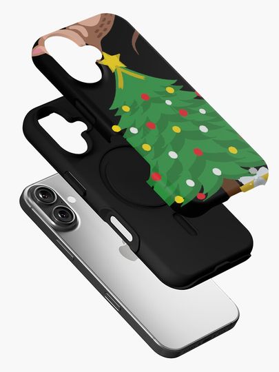 possum christmas tree iPhone Case