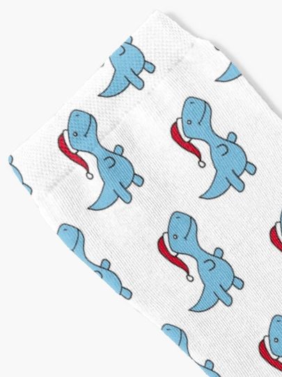 Tyrannosaurus-Rex Christmas Socks