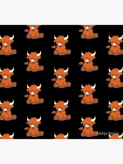 Scottish highland cattle - little cute calf Socks