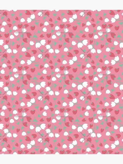 Strawberry field forever pattern - fruity Backpack