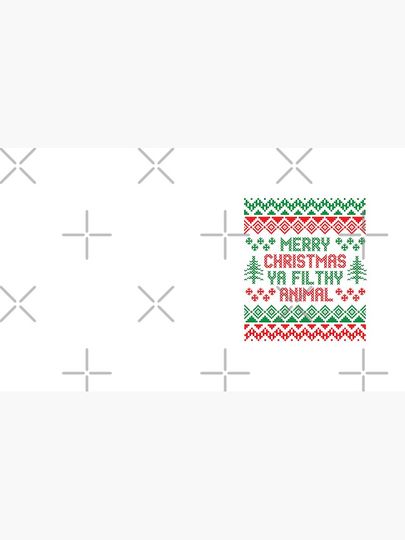 Merry Christmas Ya Filthy Animal Funny Coffee Mug