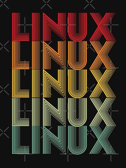 Cool Unique Linux OS Design Active T-Shirt