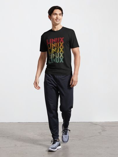 Cool Unique Linux OS Design Active T-Shirt
