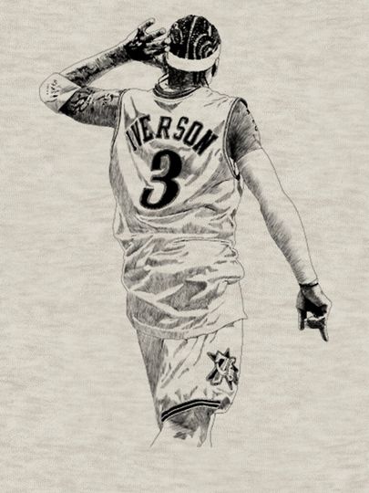 Allen Iverson Pullover Sweatshirt