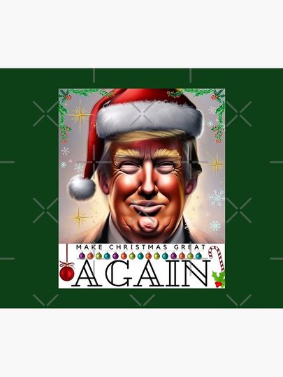 MAKE CHRISTMAS GREAT AGAIN Throw Blanket