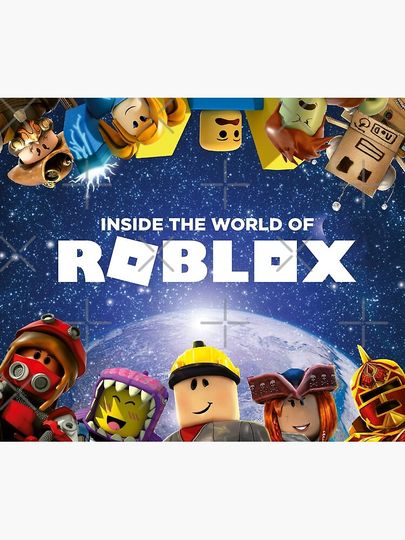 inside the world of Roblox - Games - Premium Matte Vertical Poster
