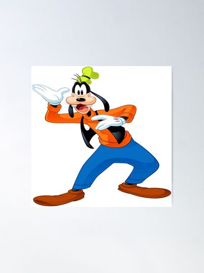 Goofy Character Poster, Disney Mickey Poster