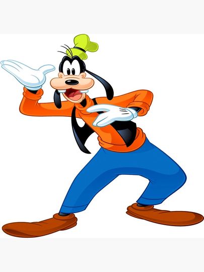 Goofy Character Poster, Disney Mickey Poster