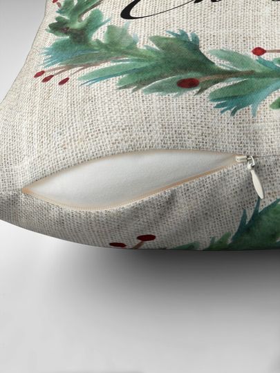 Christmas wreath Pillow