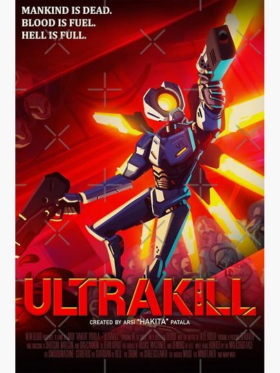Ultrakill Poster Premium Matte Vertical Poster