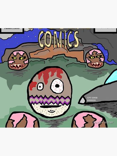 Goobers Comics Cover Issue 1 Throw Blanket