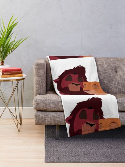 Kovu and Kiara Throw Blanket