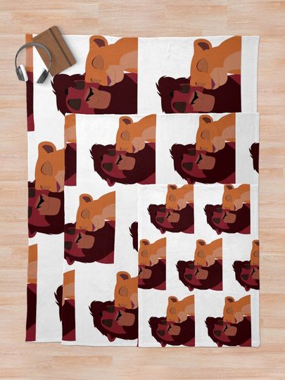 Kovu and Kiara Throw Blanket