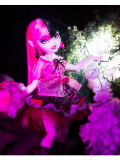 Draculaura’s Secret Garden T-Shirt – Stylish Casual Streetwear Graphic Tee for Fans