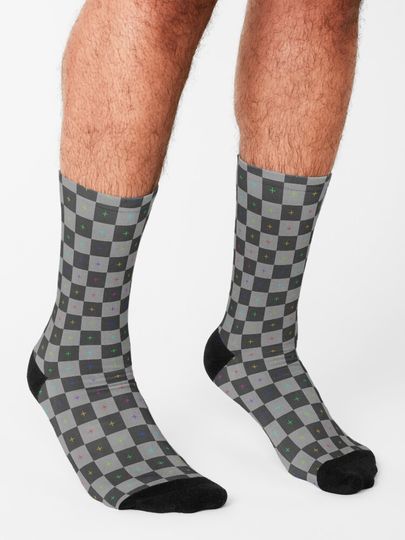 UV map checker Socks