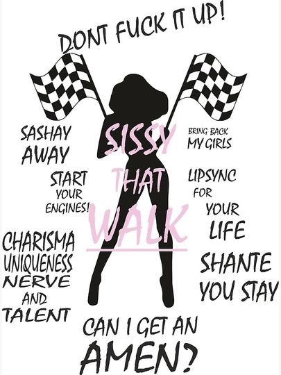 Ru Paul Drag Race Premium Matte Vertical Poster