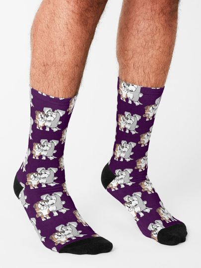 Space Invader Poster Vintage BlueyDad Socks