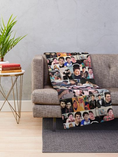 Dan and Phil!  Throw Blanket