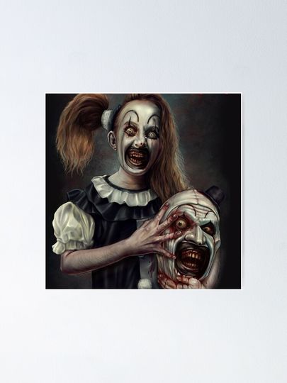 Terrifier 2- The Little Pale Girl Poster