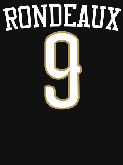 Rondeaux No. 9 (Gold/White) Premium Oversized Sweatshirt