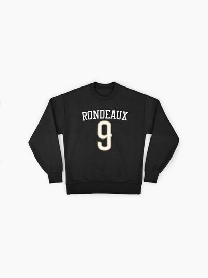 Rondeaux No. 9 (Gold/White) Premium Oversized Sweatshirt