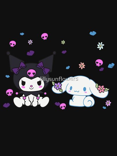 Pretty Sanrio Kuromi Unisex Hoodie