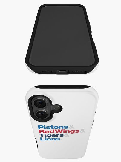 Detroit Sports Teams iPhone Case