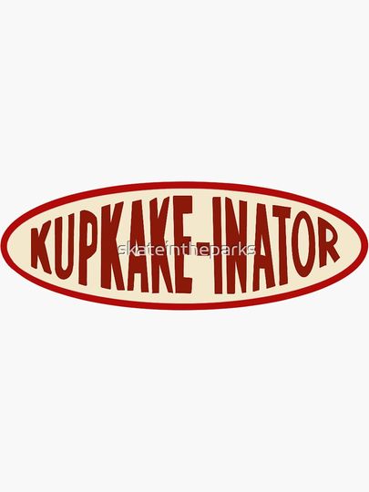 Kupkake-Inator Logo Sticker