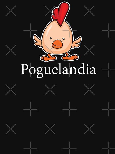 Poguelandia flag Racerback Tank Top