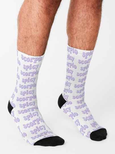 Spicy scorpio Socks