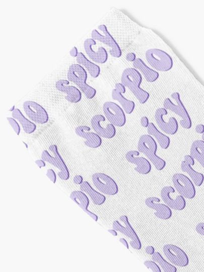 Spicy scorpio Socks