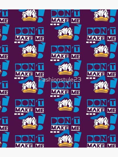 Angry Donald Duck face, daisy duck Donald Duck  Backpack