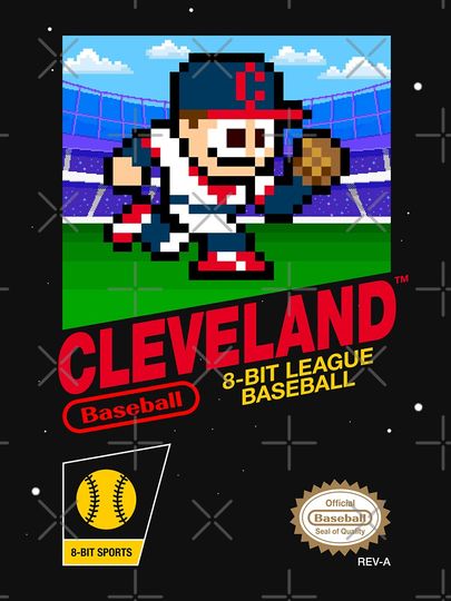 Cleveland (8-bit Videogame Cart) T-Shirt
