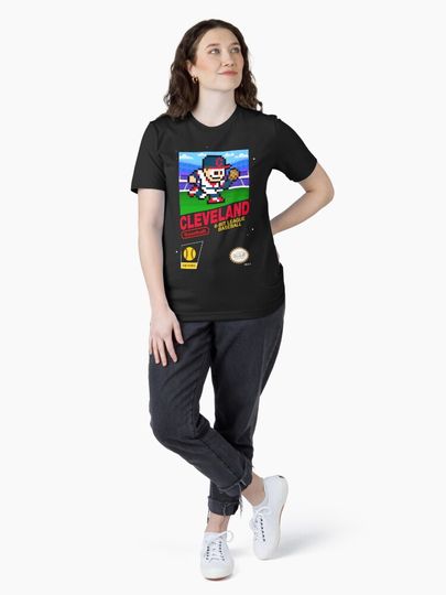 Cleveland (8-bit Videogame Cart) T-Shirt