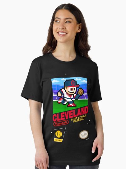 Cleveland (8-bit Videogame Cart) T-Shirt