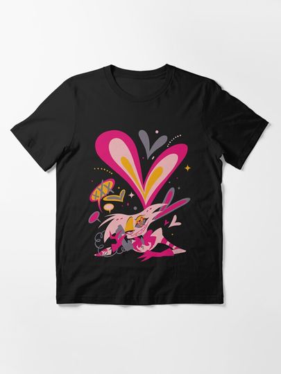 Angel Dust Loves Valentine T-Shirt - Hazbin Hotel T-Shirt