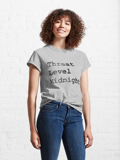 Threat Level Midnight - The Office Classic T-Shirt