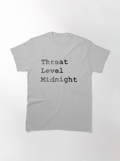 Threat Level Midnight - The Office Classic T-Shirt