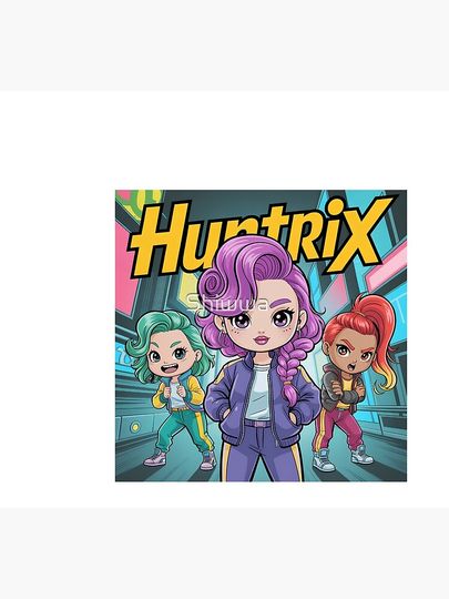 Huntrix Squad – Kawaii Anime Superstars Unite! Socks