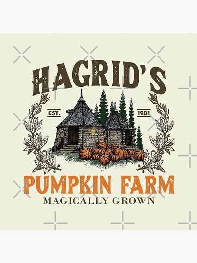 Pumpkin Farm Halloween Season Pillow