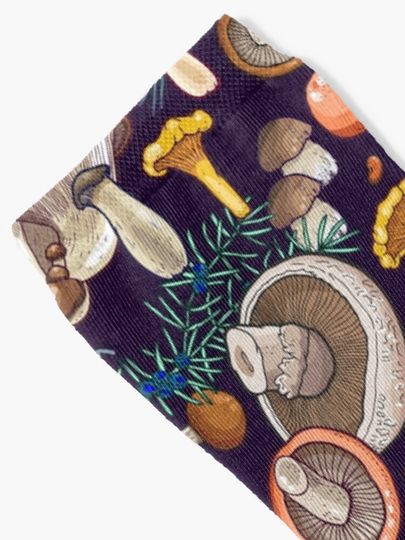 Dark dream forest Socks