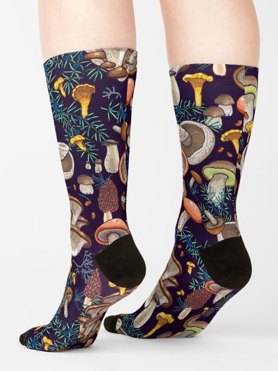 Dark dream forest Socks