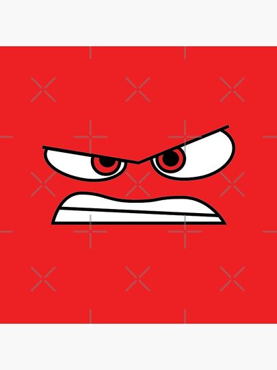 Anger (Inside Out) Version 2 Pillow